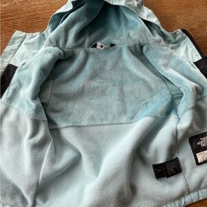 The North Face Blue Raincoat Lightweight and Durable